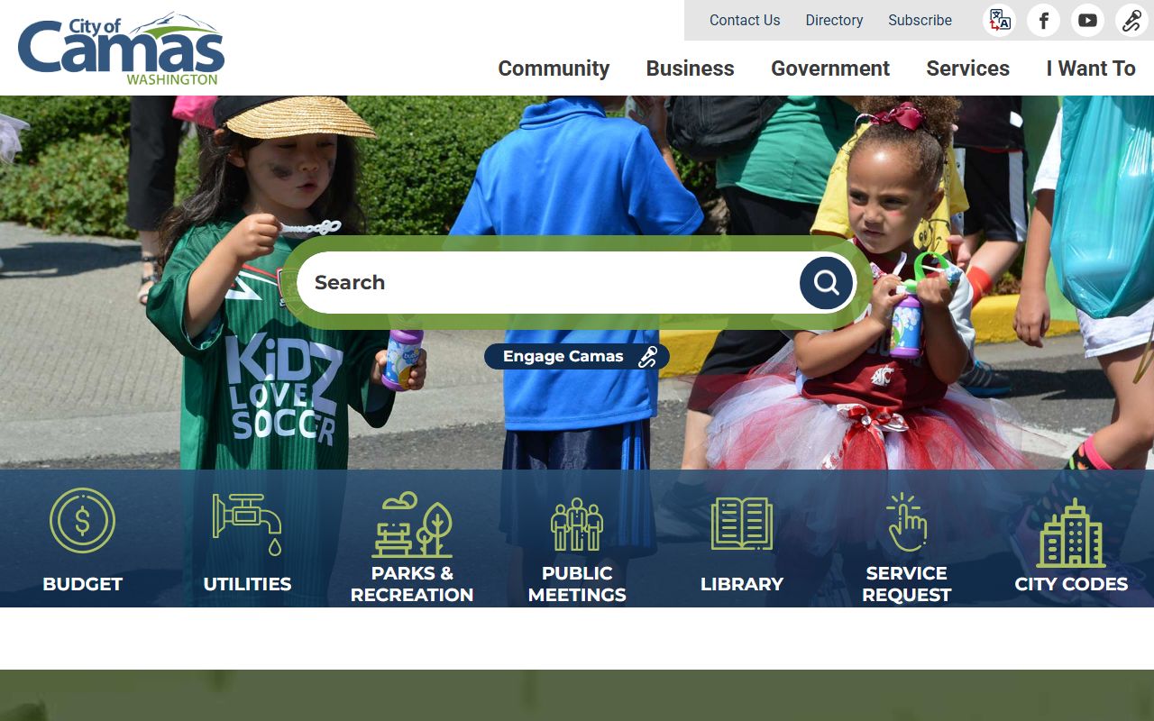 Camas Municipal Court on the City of Camas website