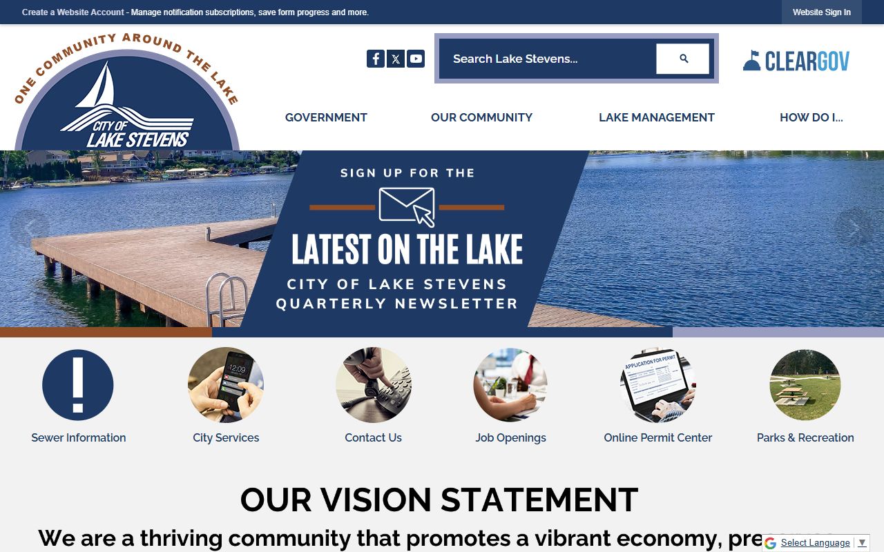 Lake Stevens Municipal Court website