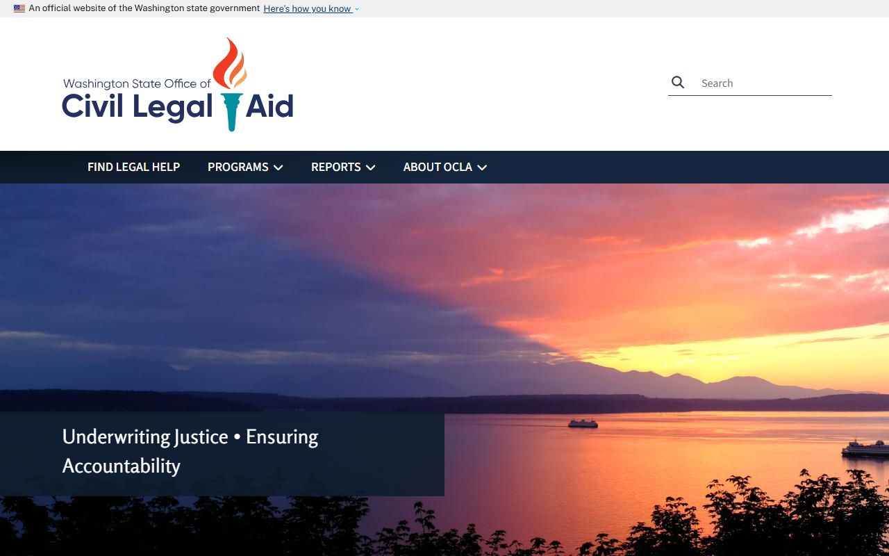 Office of Civil Legal Aid Washington State bankruptcy and consumer debt legal services
